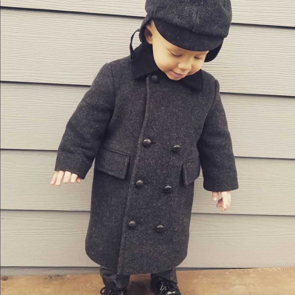 Rothschild pea coat for boys